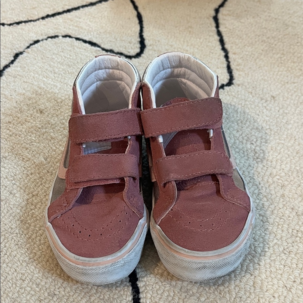 Vans Kids Sneakers - Pink and White